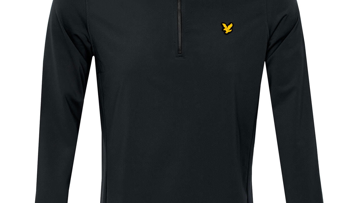 LYLE & SCOTT TECH ZIP NECK GOLF SWEATER